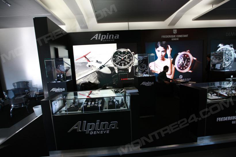 GTE 2012: Pavilions of Alpina & Frederique Constant watches
