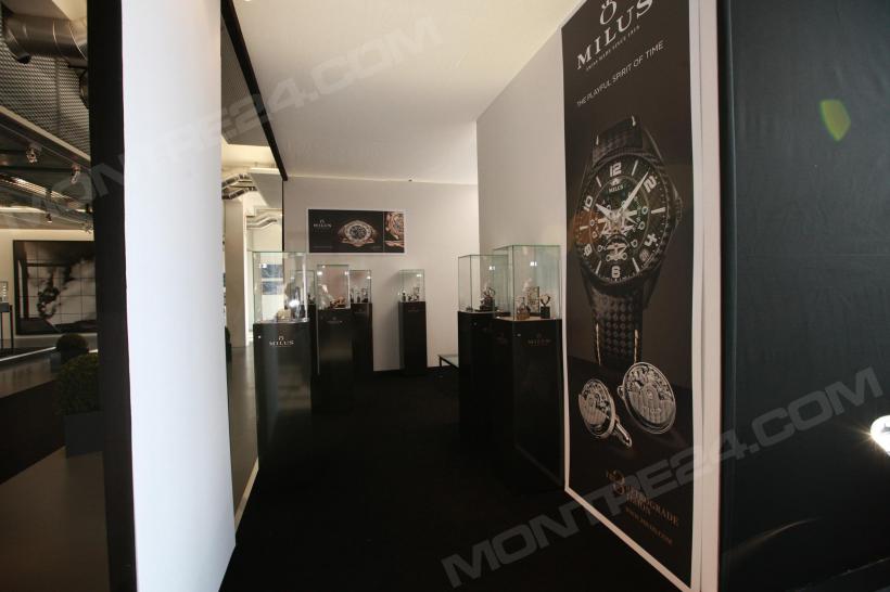 GTE 2012: Pavilion of Milus watches