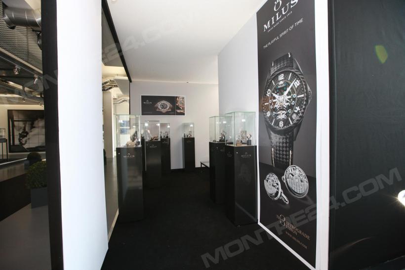 GTE 2012: Pavilion of Milus watches
