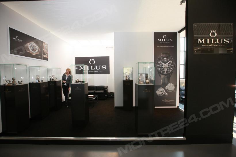 GTE 2012: Pavilion of Milus watches