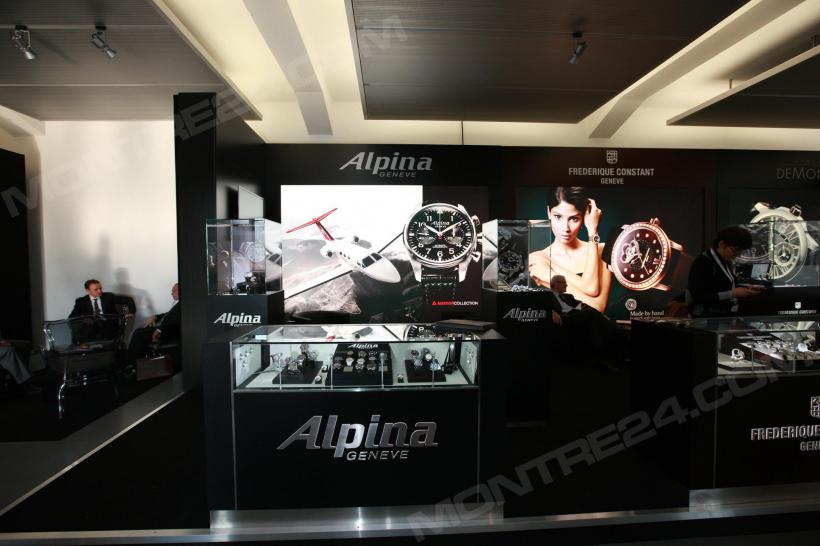 GTE 2012: Pavilions of Alpina & Frederique Constant watches