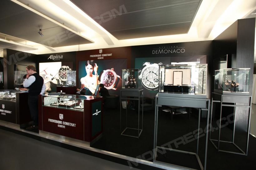 GTE 2012: Pavilions of Alpina, Frederique Constant & Ateliers deMonaco watches
