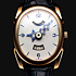 Toric Oval with telescopic hands by Parmigiani