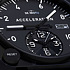 The world's first pilots watch with an accelerometer