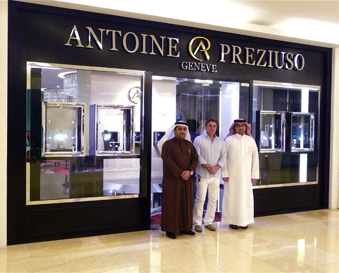Antoine Preziuso boutique in Wafi City Mall