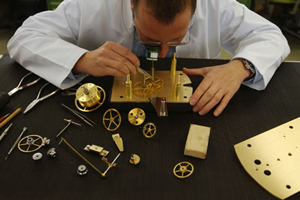 Erwin Sattler watch assembly