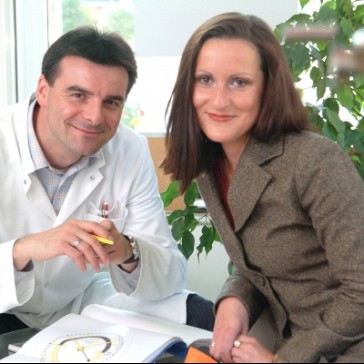 Richard Habring (master watchmaker, designer) and Maria Cristina Habring (Managing Director)