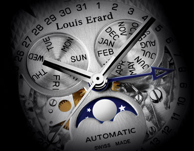 LOUIS ERARD - La Carree - Automatic Chronograph Swiss Made Watch