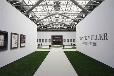 Franck Muller Group has decided to do an exhibition Jewellery & WPHH