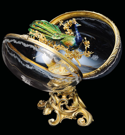 Peacock Egg by Fabergé