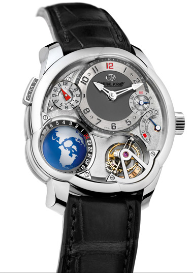 watch Greubel Forsey with the function of GMT