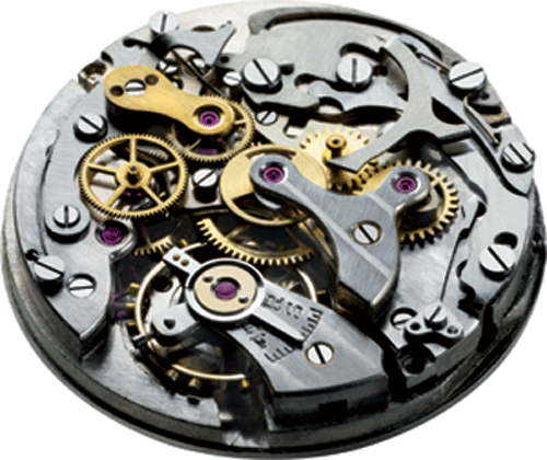 Pierre DeRoche watch mechanism