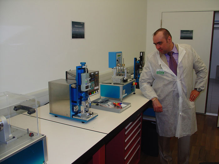 TAG Heuer manufactory - testing laboratory