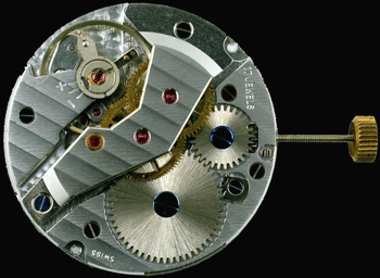 Jacques Etoile watch mechanism - Unitas 6300