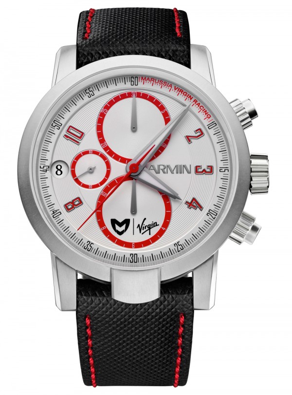Company Armin Strom presented his watch to a brilliant Canadian rider