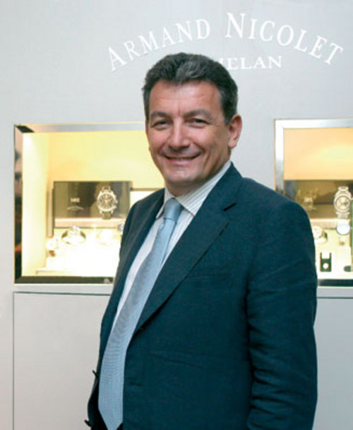 CEO of the watch company Armand Nicolet - Rolando Braga