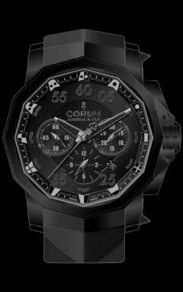 Corum Admirals Cup Black Hull 48