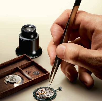 Eterna watch assembly