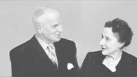 Eugène Blum and his wife Alice Lévy