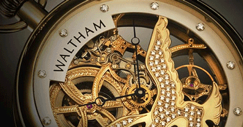 Waltham watch mechanism