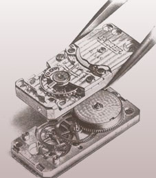 Jaeger-LeCoultre watch mechanism