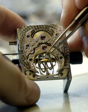 Franck Muller watch assembly