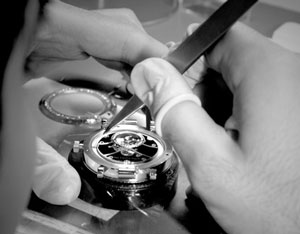 Van Cleef & Arpels watch assembly