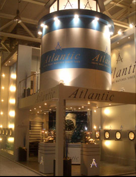 Atlantik watch on the exhibition