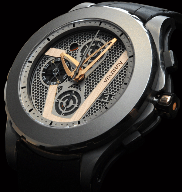 V.01 Titanium Red Gold by the company Valbray