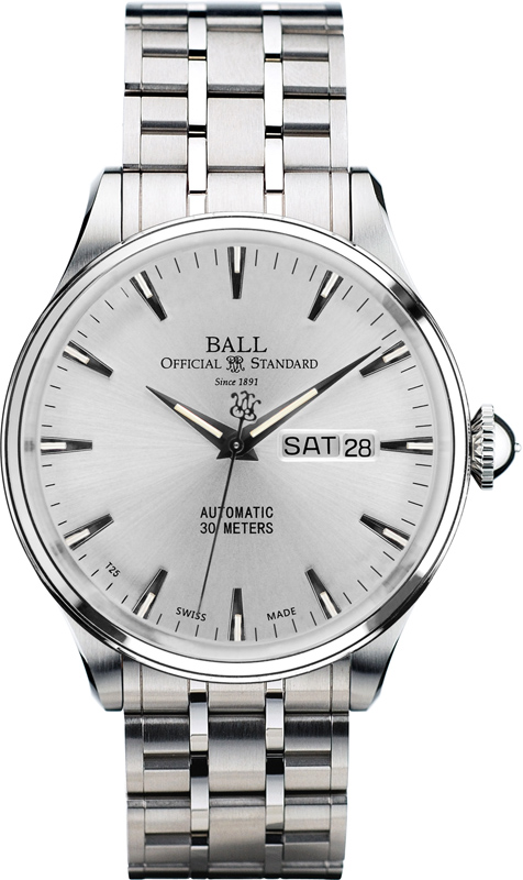 Ultra-thin and elegant Trainmaster Eternity by Ball