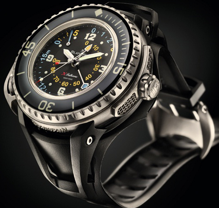 dive watch X Fathoms by the watch company Blancpain