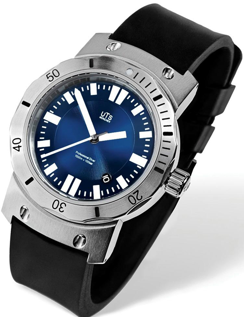 super-diver Pacific Horizon Blue Dial by UTS