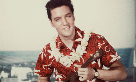 Elvis Presley with Hamilton watch