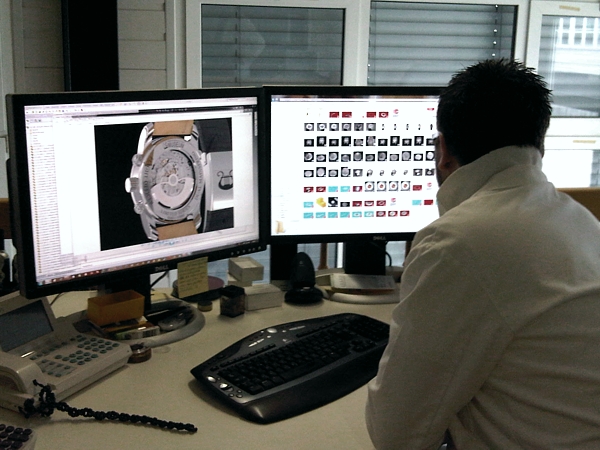 Gallet watch designing