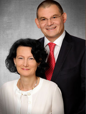Conrad Damascus and his daughter Petra Damascus