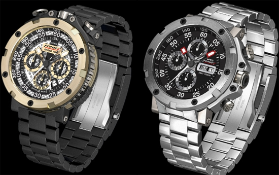 GP997 Limited Edition Ref. 997.9.9028 and FT900 Silver/Black Ref. 900.1.8022