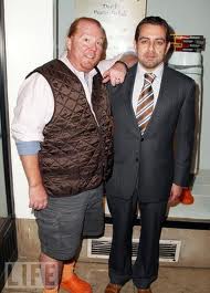 Mario Batali and Leonid Hankin