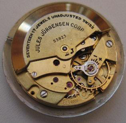 Jules Jürgensen watch mechanism