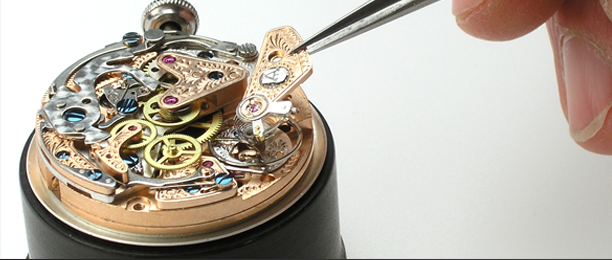 Alexander Shorokhoff watch setting-up process