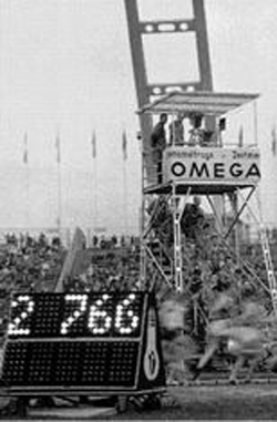 Omega is the official timekeeper of Olympic Games 1932 in Los - Angeles