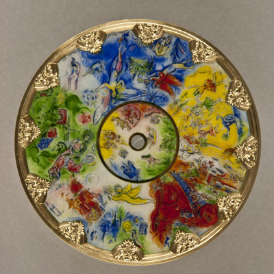 Vacheron Constantin Metiers d’Art Chagall & l’Opera de Paris watch dial