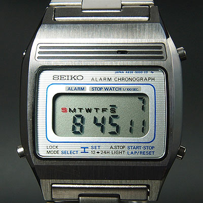 Seiko — quartz workmates of Roger Moore