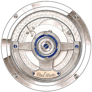Firshire Ronde Phase de Lune watch mechanism