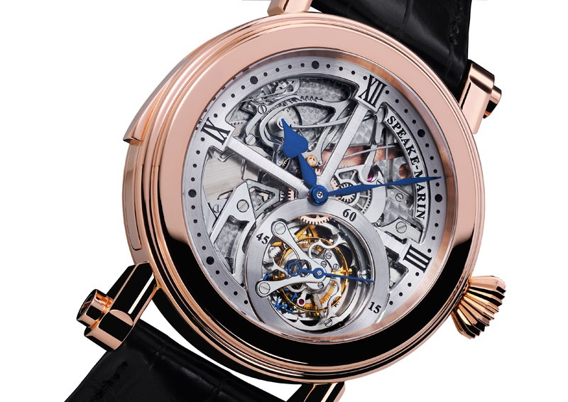 A Gorgeous Speake-Marin Renaissance watch with tourbillon and minute repeater