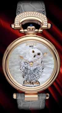 Bovet Miniature Painting Owl