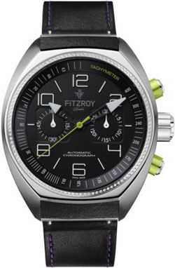 Fitzroy Diamond Steel Automatic Chronograph