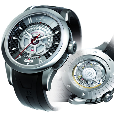 Perrelet Double Rotor Titan watch