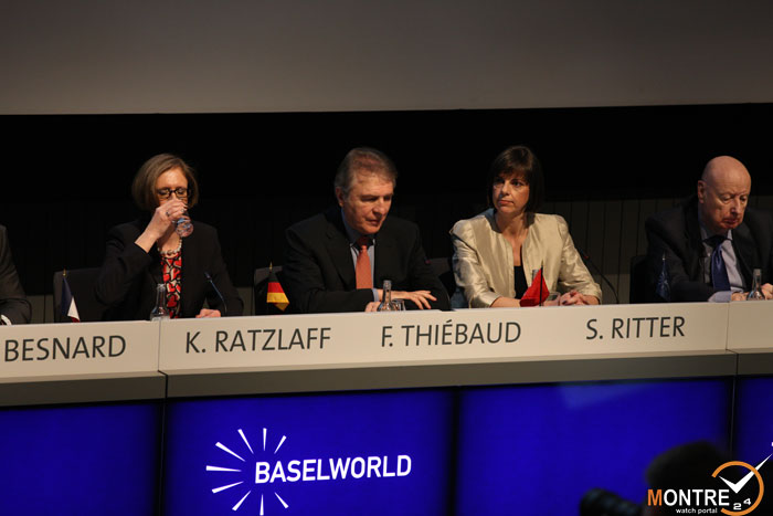 opening ceremony of BaselWorld 2012