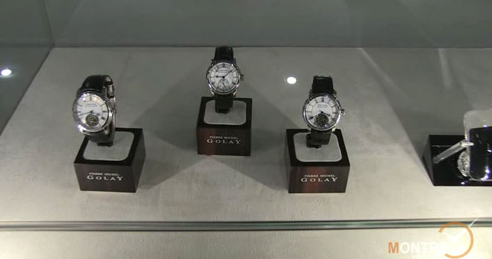 exclusive video of watch models by Pierre Michel Golay at WPHH 2012