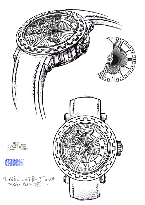 sketch Academia Mirabilis watches